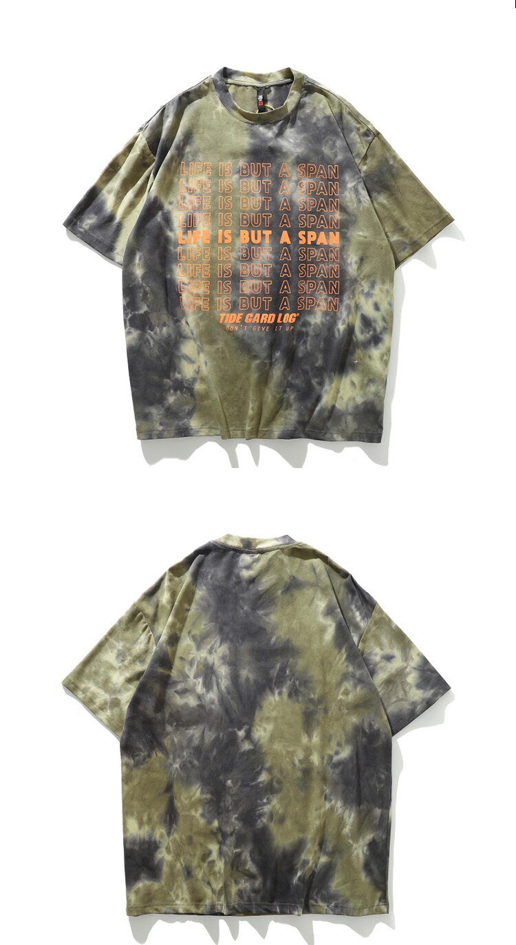 Hip Hop Tops Tees Men Casual Vintage Tshirts Summer Streetwear Pullover Couple Wear T-shirts Print Cotton | Vimost Shop.