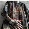 Hip Hop Tops Tees Men Casual Vintage Tshirts Summer Streetwear Pullover Couple Wear T-shirts Print Cotton | Vimost Shop.