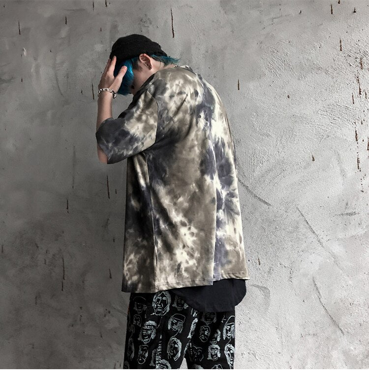 Hip Hop Tops Tees Men Casual Vintage Tshirts Summer Streetwear Pullover Couple Wear T-shirts Print Cotton | Vimost Shop.