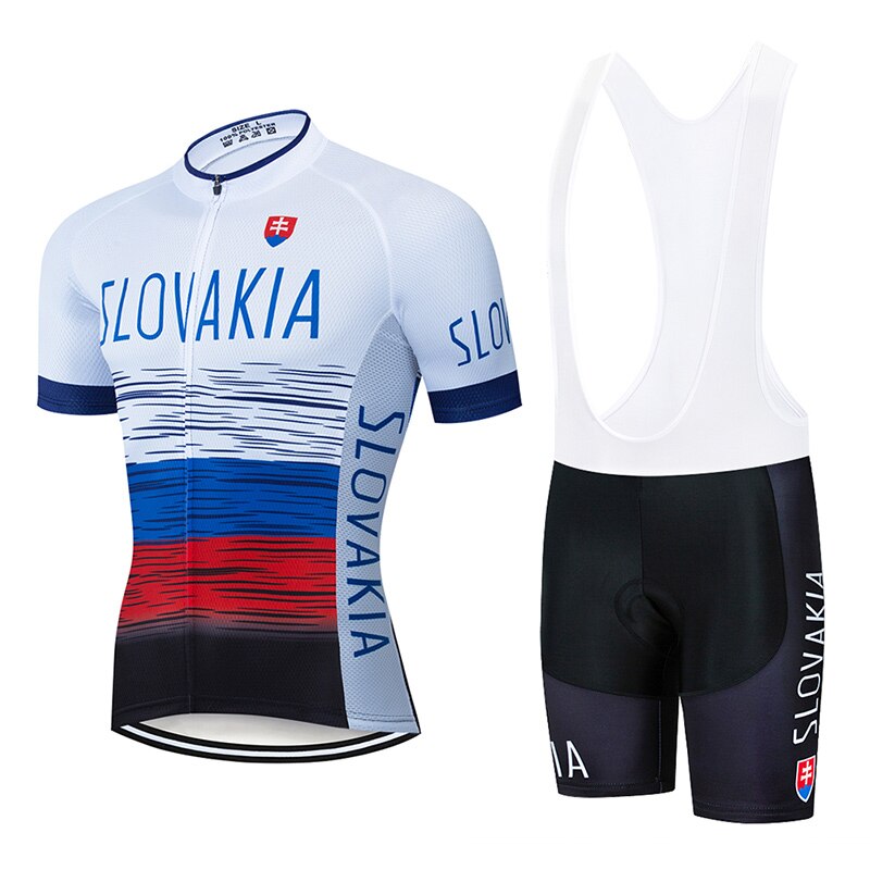SLOVAKIA Cycling Clothing 9D Set MTB Jersey Bicycle Clothes Ropa Ciclismo Mens Quick Dry Bike Wear Short Maillot Culotte | Vimost Shop.
