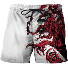 3d Printed Venom Shorts for Men Women Summer Beach Shorts Cool Short Trousers Comfortable Streetwear Unisex | Vimost Shop.