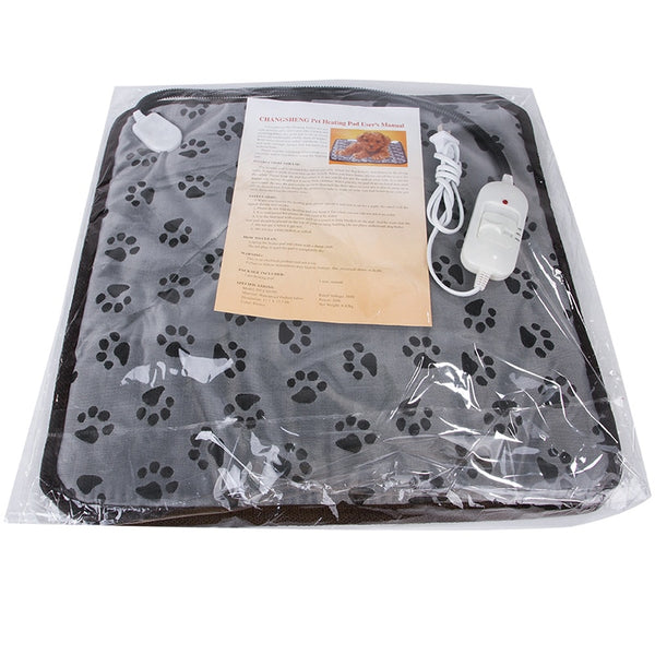 Electric Pet Heat Pad Heating Mat Pet Dog Bed Puppy Warmer Waterproof Winter Warm Mat  Blanket Cushion Pet Sofa US/EU Plug | Vimost Shop.