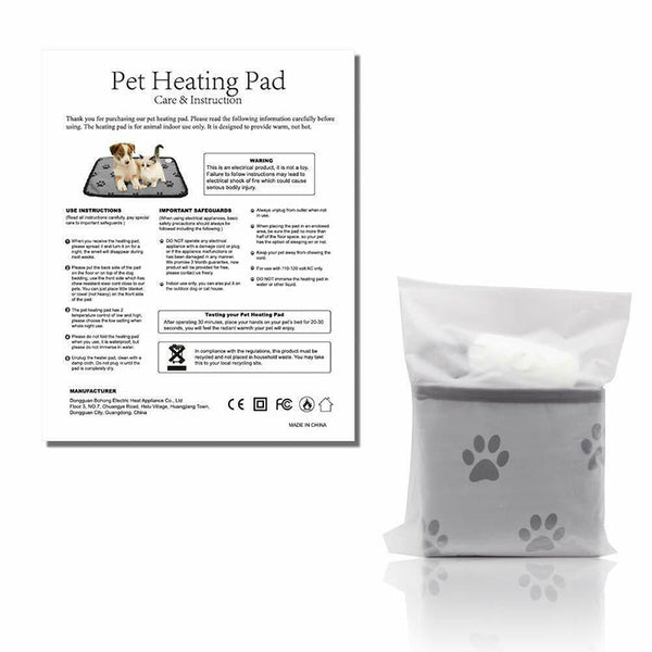 Electric Pet Heat Pad Heating Mat Pet Dog Bed Puppy Warmer Waterproof Winter Warm Mat  Blanket Cushion Pet Sofa US/EU Plug | Vimost Shop.