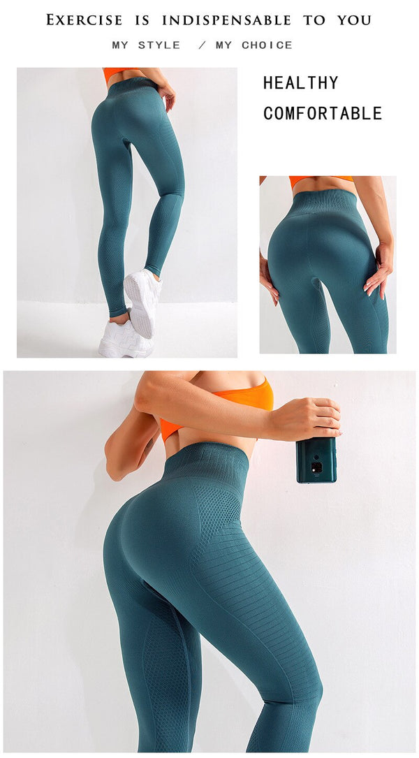 Seamless Leggings Women Fitness Running Yoga Pants High Waist Tummy Control Push Up Fitness Leggings Sport Gym Tights | Vimost Shop.