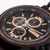 Wood Personalized Watch Men Relogio Masculino Top Brand Luxury Chronograph Military Watches Anniversary Gift for Him | Vimost Shop.