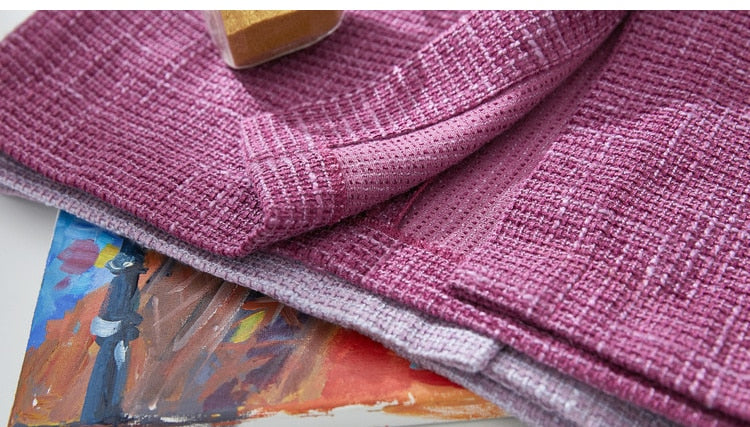 Spring French A-word Half Skirt  Women High Waist Plaid Knee-Length Skirt | Vimost Shop.