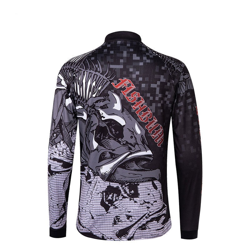 Fishing t-shirt men Long Sleeve Sun Protection ANTI-UV  personalize jersey for fishing quick dry breathable fishing shirts | Vimost Shop.