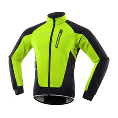 Winter Cycling Jacket Thermal Fleece Warm Up Bicycle Clothing Windproof Waterproof Soft shell Coat MTB Bike Jersey