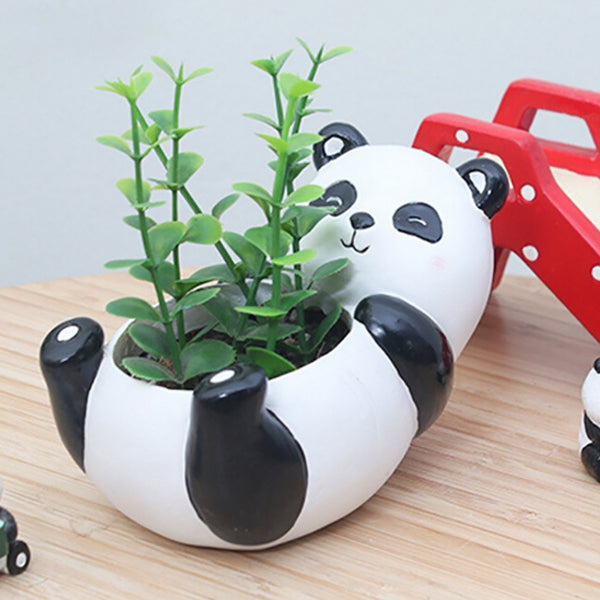 Succulent Plant Pot Cute Animal Flower Planter Flowerpot Create Design Lovely Little Animals Home Garden Bonsai Pots | Vimost Shop.