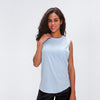 Anti-sweat Cotton Plain Workout Yoga Tank Tops Vest Women | Vimost Shop.