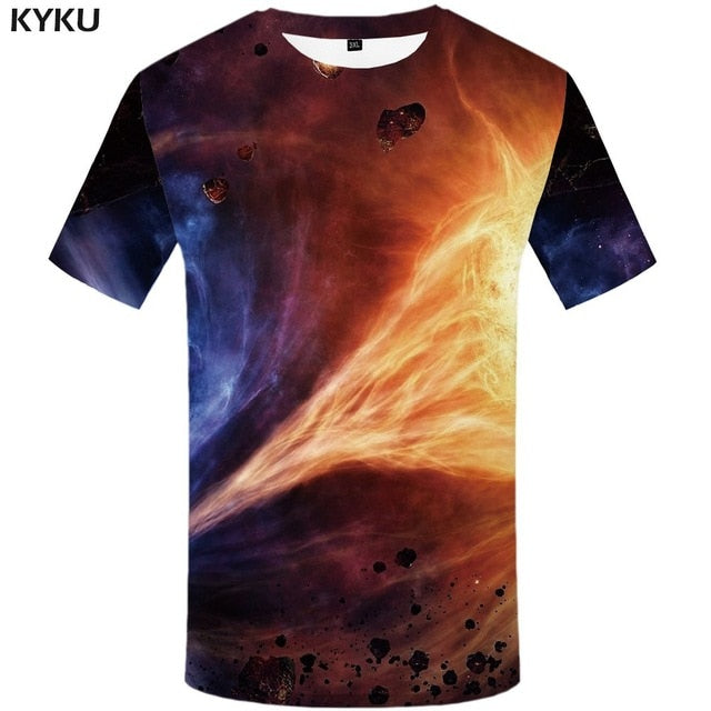 Men Music T-shirts 3d Guitar Tshirts Casual Metal Shirt Print Gothic Anime Clothes Short Sleeve t shirts | Vimost Shop.