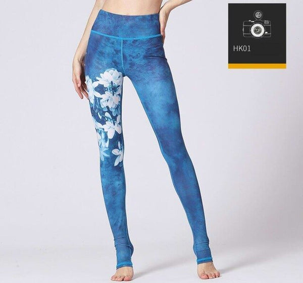 Printed Yoga Pants Women High Waist Yoga Leggings for Fitness Sports Tight Pants | Vimost Shop.