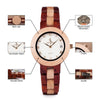 Wood Watch Female Women M19 Rose Sandal Minimal Dress Quartz Wristwatch Top Brand Luxury | Vimost Shop.