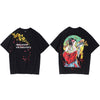 Men Hip Hop T-Shirts Harajuku Streetwear Japanese Geisha Tshirt Short Sleeve | Vimost Shop.