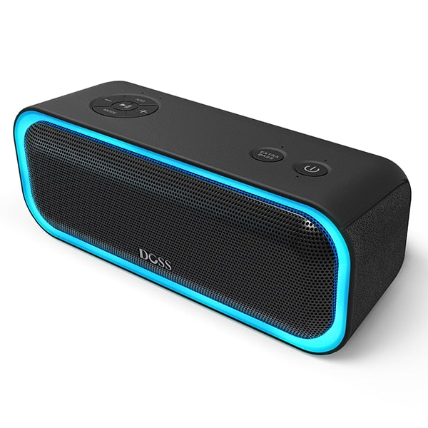 SoundBox Pro TWS Wireless Bluetooth Speaker 2*10 Drivers with Flashing LED Light Enhanced Bass Stereo Sound IPX5 Waterproof | Vimost Shop.