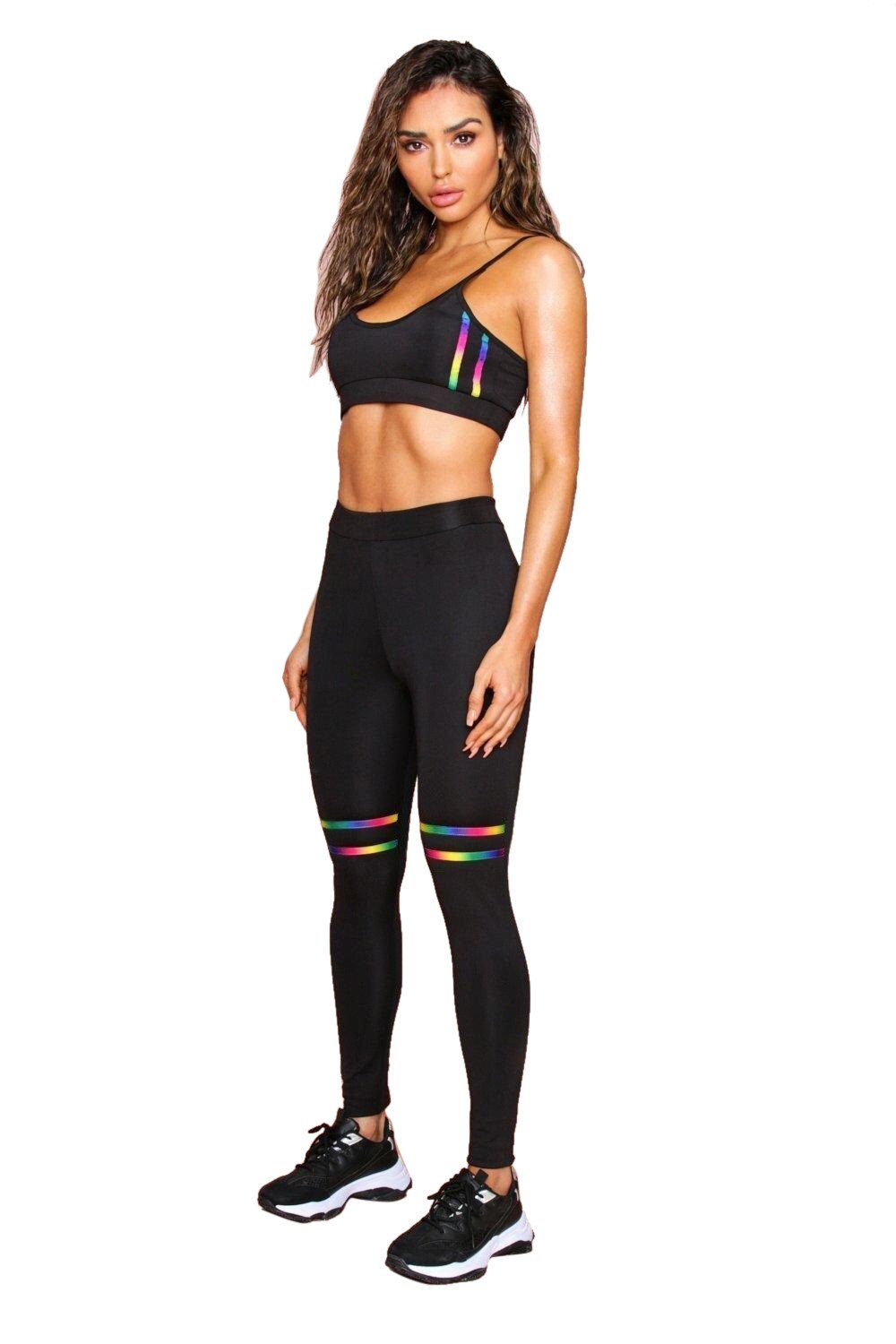 Women Tracksuit Solid Yoga Set Patchwork Running Fitness Jogging Bras + Leggings Sports Suit Gym Sportswear Workout S-3XL | Vimost Shop.