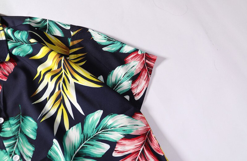 Summer Mens Colorful Hawaiian Shirt Hip Hop Streetwear Full Print Shirts Harajuku Loose Casual Camisa Masculina Shirt | Vimost Shop.