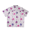 Hip Hop Casual Demon Print Short Sleeve Hawaiian Shirts Summer Floral Button Tropical Beach Hawaii Camp Oversized Shirt | Vimost Shop.