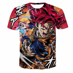 Dragon Ball Z Goku Black Vegeta 3D T-shirt Men 2019 Summer Anime T shirt O-Neck Tshirt Casual Brand Dragonball Tops Tee - Vimost Shop