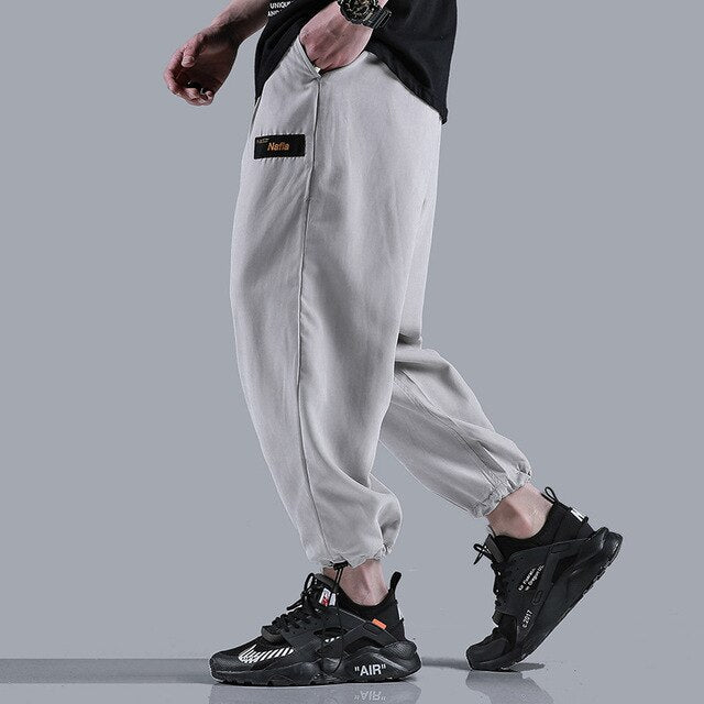 Men Jogger Solid color  Side Pockets Loose Style Men's Sweatpants Fashion Harajuku High Street Casual Pants 5 Colors | Vimost Shop.