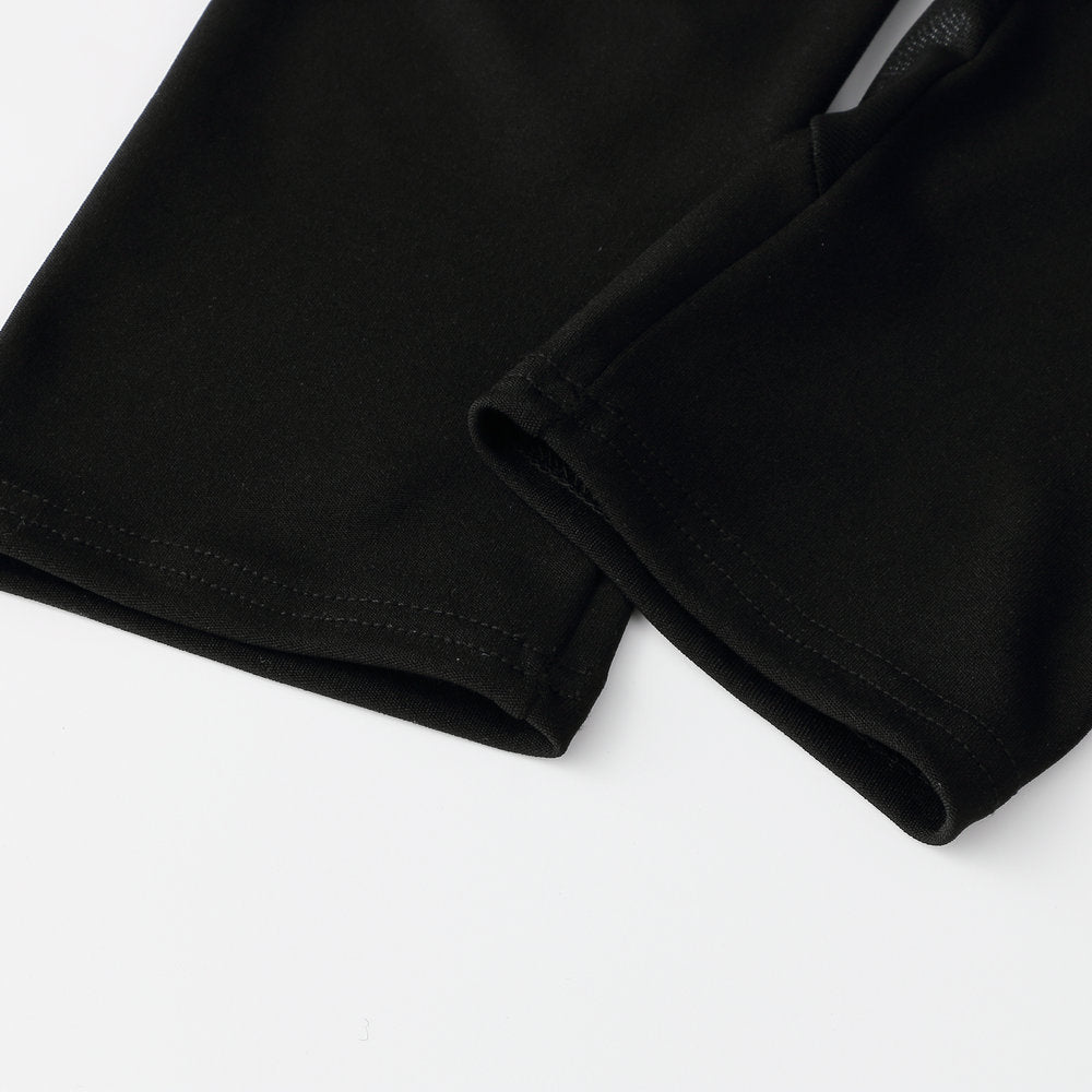 Sport Leggings Women Running Black Mesh Net Yoga Pants | Vimost Shop.