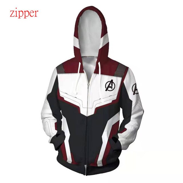 Superhero Iron Man Spiderman Clothes Mens Hoodies Zipper Sweatshirt 3D Peter Parker Miles Morales Hoodie Jackets Casual Coats | Vimost Shop.
