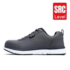 Men Steel Toe Safety Shoes For Men Lightweight Breathable Work Shoes Men's Security Footwear Protective Sneaker | Vimost Shop.