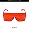 Fashion Sunglasses Women Ladies Red Fashion Oversized Square Sun Glasses Driving Shades Eyewear UV400 gafas de sol | Vimost Shop.