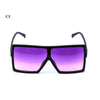 Fashion Sunglasses Women Ladies Red Fashion Oversized Square Sun Glasses Driving Shades Eyewear UV400 gafas de sol | Vimost Shop.