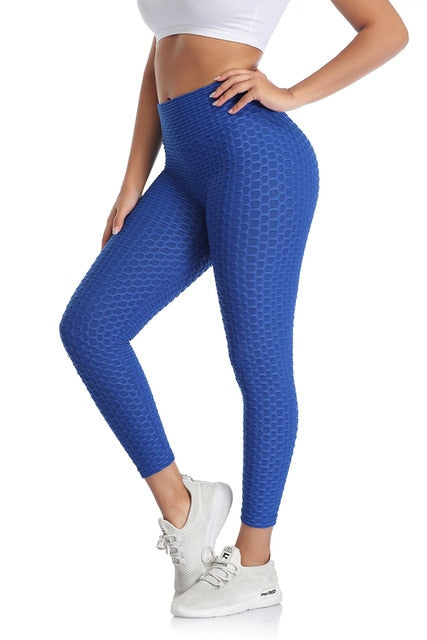 Women Fitness Female Leggings Polyester Ankle-Length Breathable Pants Leggins Standard Fold Push Up Legging | Vimost Shop.