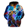 Dragon Ball Hoodie Men 3D Sweatshirts Super Saiyan Goku Printed Hooded Pullover Teen Fashion Cartoon Hoody Streetwear - Vimost Shop