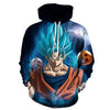 Dragon Ball Hoodie Men 3D Sweatshirts Super Saiyan Goku Printed Hooded Pullover Teen Fashion Cartoon Hoody Streetwear - Vimost Shop