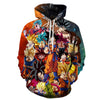 Dragon Ball Hoodie Men 3D Sweatshirts Super Saiyan Goku Printed Hooded Pullover Teen Fashion Cartoon Hoody Streetwear - Vimost Shop