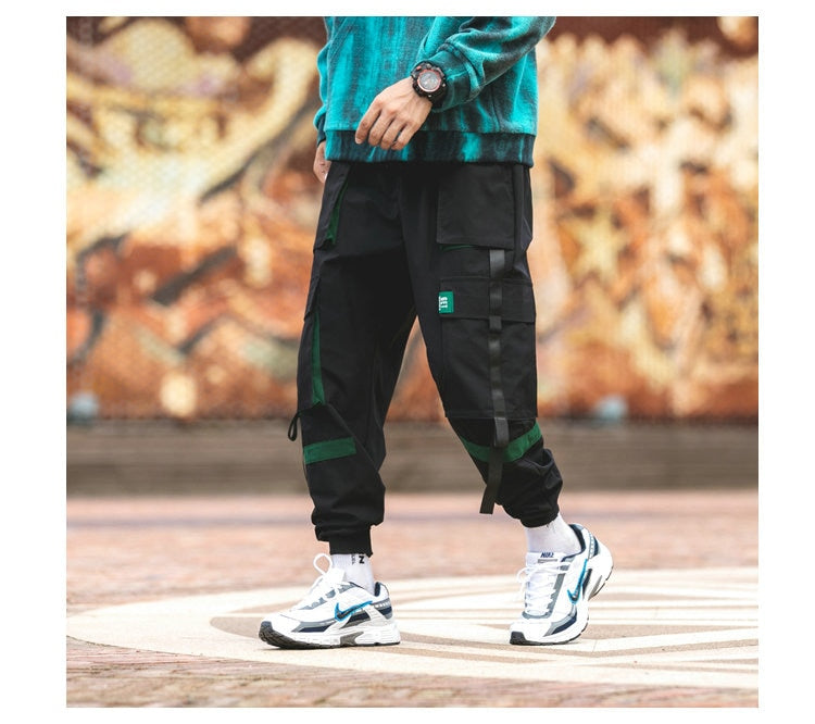 Men's Harem Pants Multi-Pocket Jogger Streetwear Cargo Pants Male New Fashion Sweatpants Man High Quality Trousers | Vimost Shop.