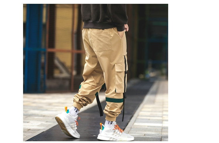 Men's Harem Pants Multi-Pocket Jogger Streetwear Cargo Pants Male New Fashion Sweatpants Man High Quality Trousers | Vimost Shop.