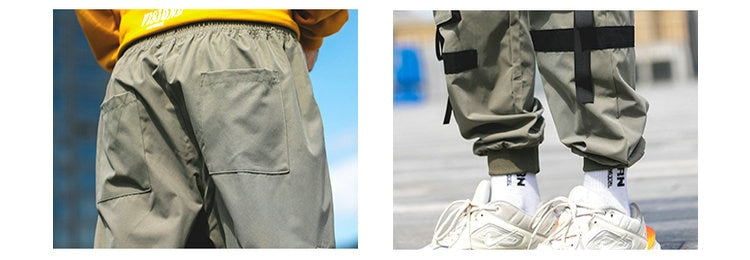 Men's Harem Pants Multi-Pocket Jogger Streetwear Cargo Pants Male New Fashion Sweatpants Man High Quality Trousers | Vimost Shop.