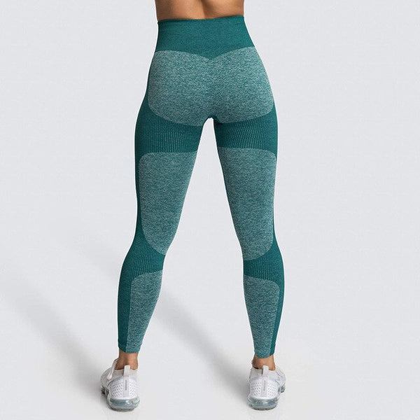 Yoga Pants Seamless Women Sports Leggings Fitness Solid Athletic Workout Long Tights Gym Running Trousers Bodybuilding | Vimost Shop.