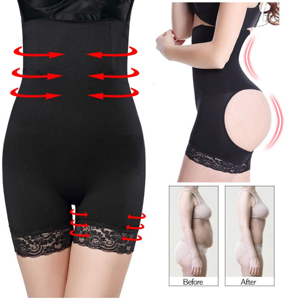 Women High Waist Body Shaper Panties Butt Lifter Tummy Belly Control Body Slimming Belt Shapewear Underwear Waist Trainer Corset | Vimost Shop.