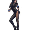 Woman Sportswear Yoga Set Mesh Patchwork Black Sport Suit Jumpsuit Fitness Clothing | Vimost Shop.