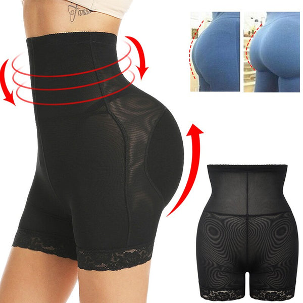 Hip Booty Enhancer High Waist Padded Butt Lifter Tummy Control Panties Briefs Shapewear Ass Pad Shorts Body Shaper Underwear | Vimost Shop.