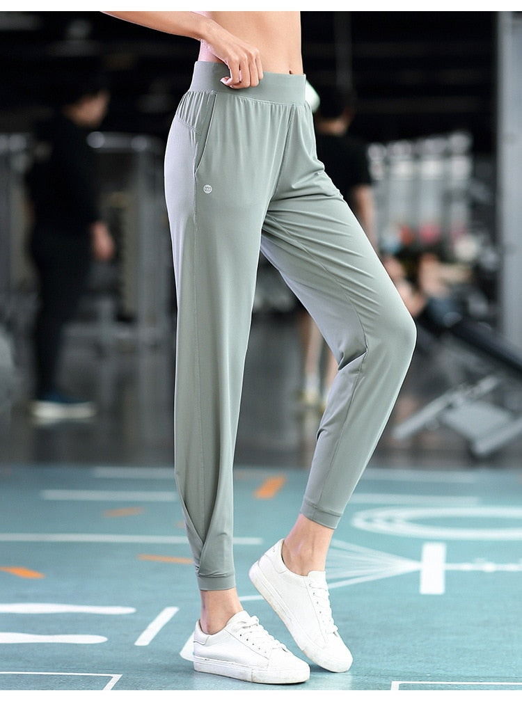 Women Wide Yoga Pants Loose Straight Trousers Pants Outdoor Sport Fitness Running Pants Loose Hip Hop Sreet Dance Trousers | Vimost Shop.