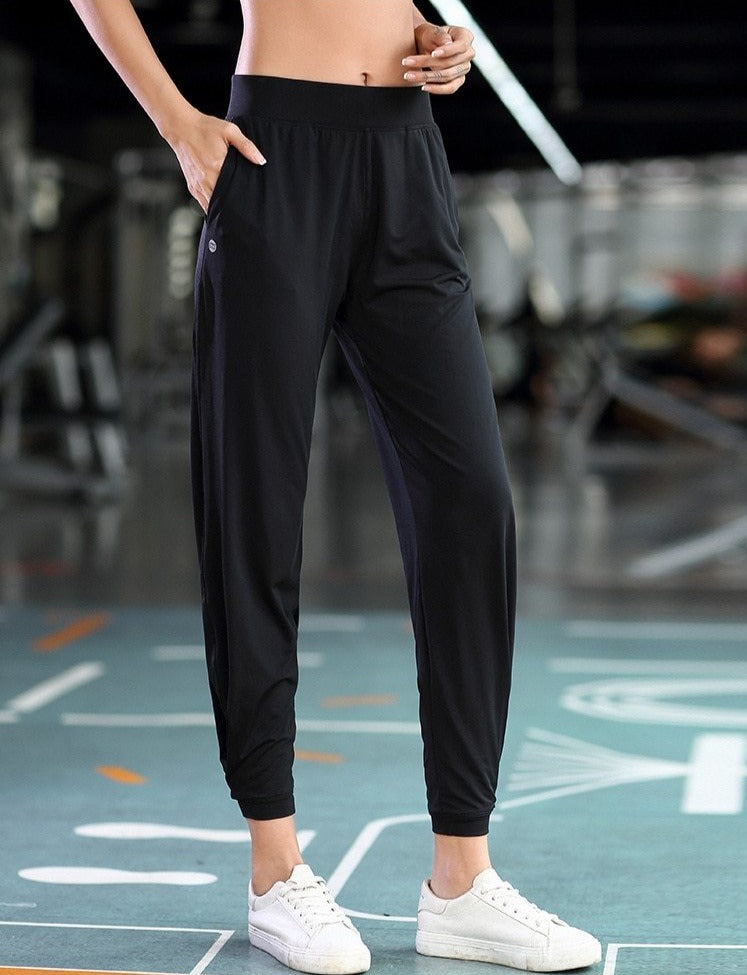 Women Wide Yoga Pants Loose Straight Trousers Pants Outdoor Sport Fitness Running Pants Loose Hip Hop Sreet Dance Trousers | Vimost Shop.