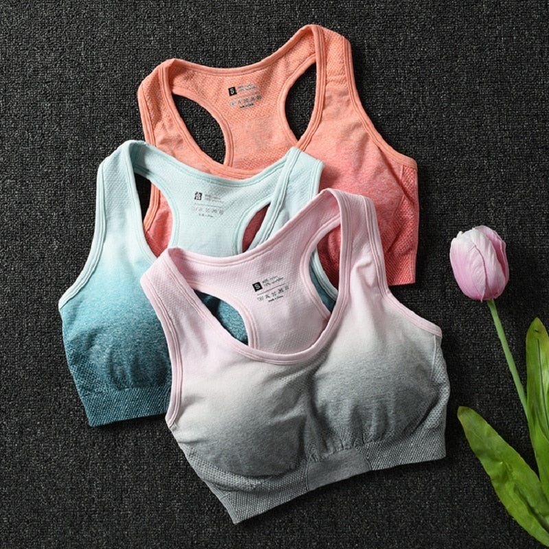 women gym clothes sports bra and leggings gym sportswear | Vimost Shop.