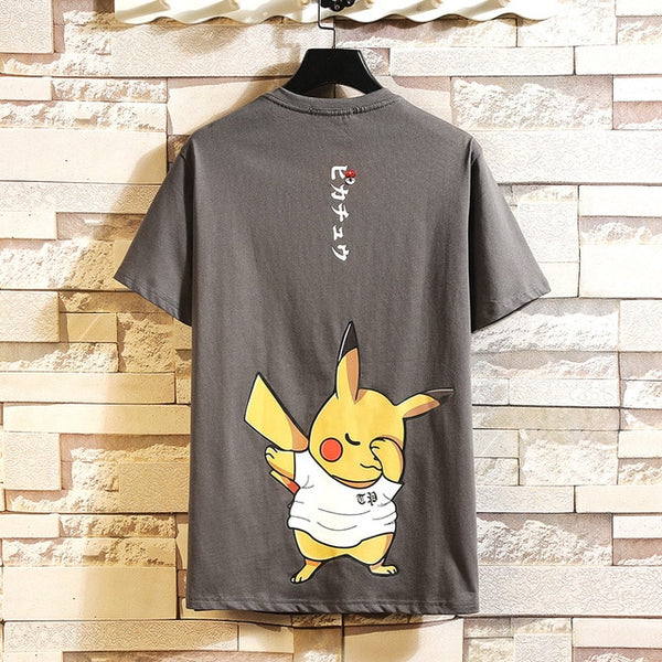 Men's Cotton Fashion T-shirt Mens Summer Funny Anime Tshirts 5XL Casual Printed T Shirt Streetwear Tee Man Oversized Tops & Tees | Vimost Shop.