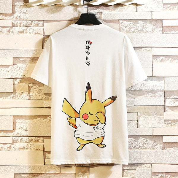 Men's Cotton Fashion T-shirt Mens Summer Funny Anime Tshirts 5XL Casual Printed T Shirt Streetwear Tee Man Oversized Tops & Tees | Vimost Shop.