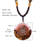 Lotus Orgone Crystals Necklace Orgone Energy Converter The Soul Stone That Change The Magnetic Field Of Life Resin Necklace | Vimost Shop.