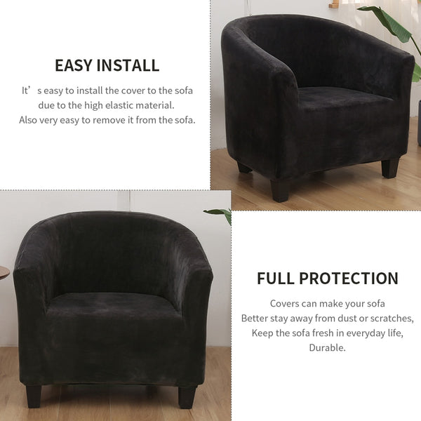 New Stretch Cover for Armchair Sofa Couch Living Room 1 Seat Sofa Slipcover Single Seater Furniture Couch Armchair Cover Elastic | Vimost Shop.