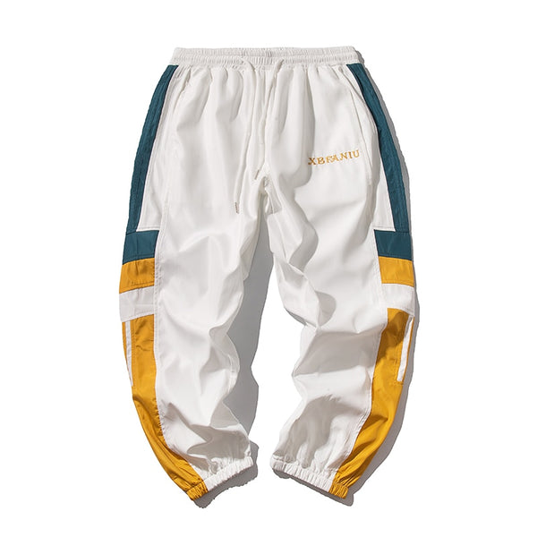 Sweatpants Men Casual Striped Pants Loose Track Pants Streetwear | Vimost Shop.