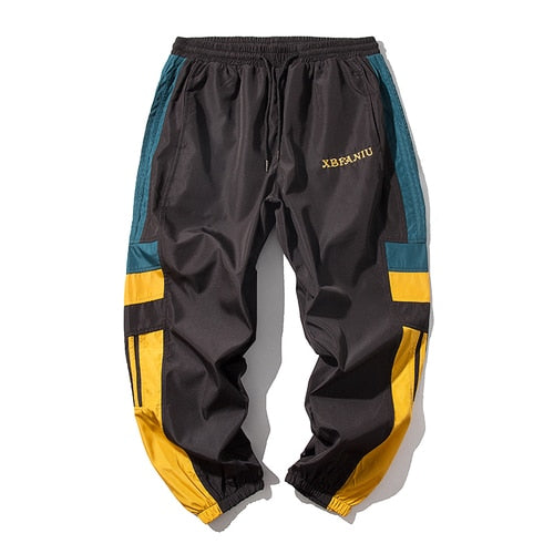 Sweatpants Men Casual Striped Pants Loose Track Pants Streetwear | Vimost Shop.