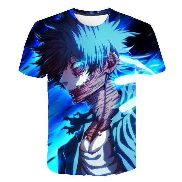 My Hero Academia T Shirt New Men Women 3D Print Anime Boku no Hero Academia Tsuyu Unisex Short Sleeve Top Boys Street Pullover | Vimost Shop.